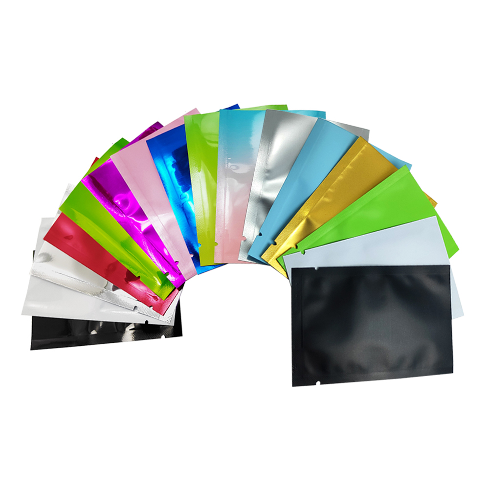 Food Storage In Mylar Bags - 200 Stücke Einzelhandel Open Top Mylar