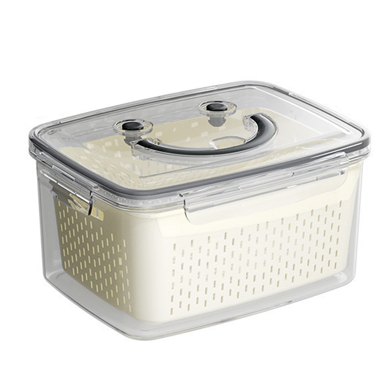 Storage Food Prep - 2er-Pack luftdichte Frischhaltedosen für den Kühlschrank