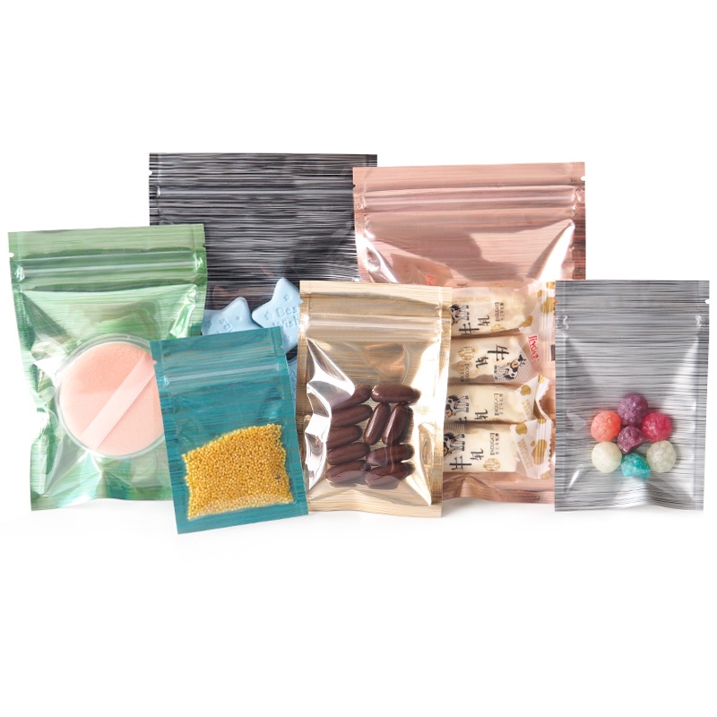 Food Storage In Mylar Bags - 2000 Teile/los 4 Größe Wiederverschließbare Aluminiumfolie