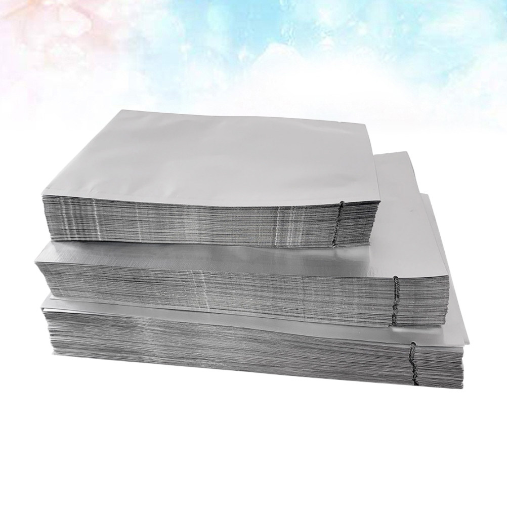 Food Storage In Mylar Bags - 100 Stück Aluminiumfolie Lebensmittelbeutel Silber Mylar