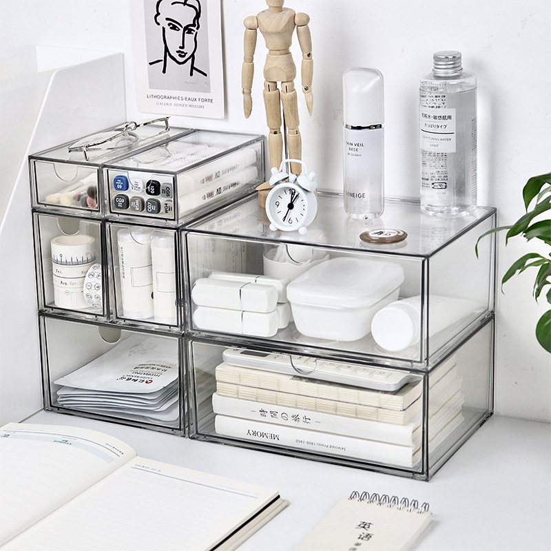 Stackable Pantry Bin - 1 Stück transparente Kunststoffs chu blade