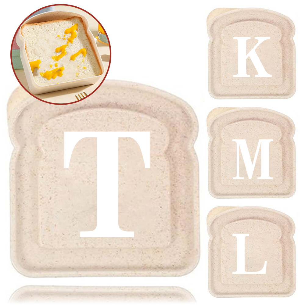 Food Storage Eco Friendly - Tragbare, umweltfreundliche Toast-Bento-Box, wiederverwendbare Aufbewahrungsbox für