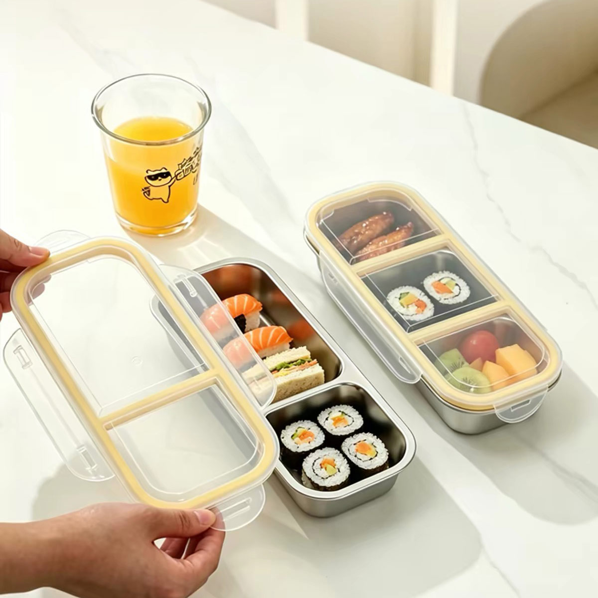 Edelstahl-Lebensmittelbehälter – Food Storage Safe Bewertung und Preis