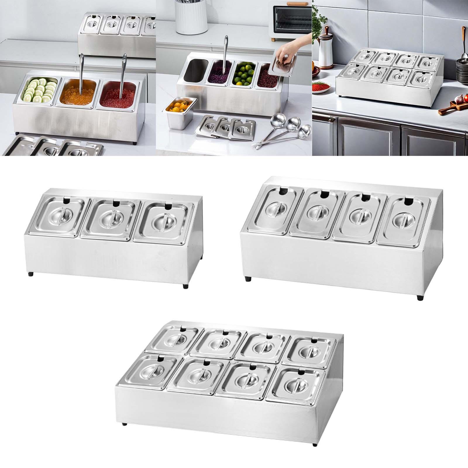 Kommerzieller Gewürzbehälter m – Food Storage Hot Box Bewertung und Preis