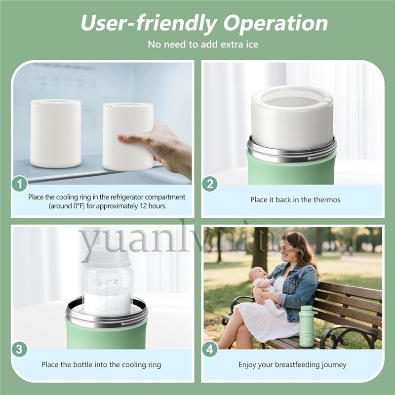 Tragbare Muttermilch-Kühltasch – Food Storage For Baby Bewertung und Preis