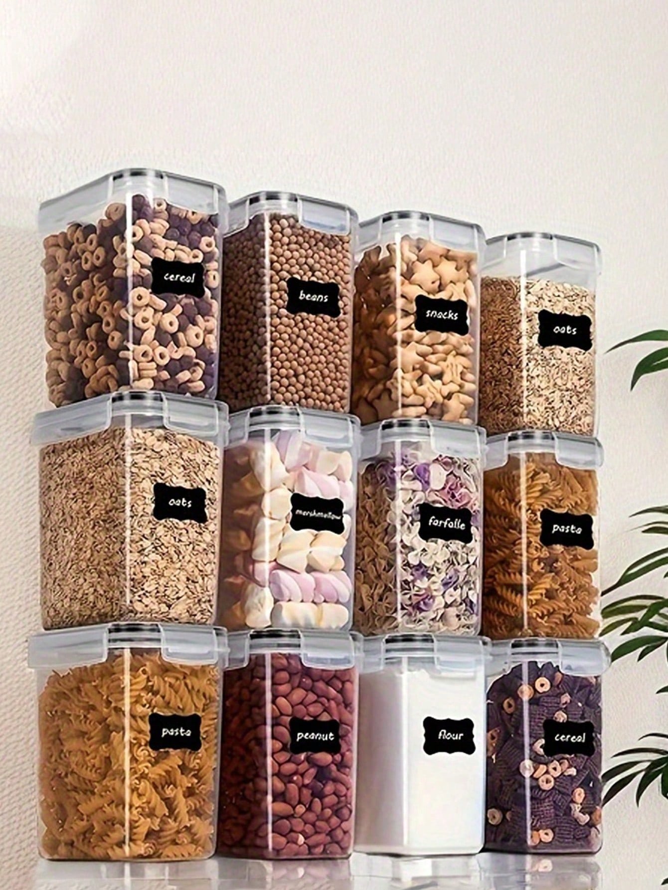48 Stück luftdichte Lebensmitt – Food Storage With Lock Bewertung und Preis