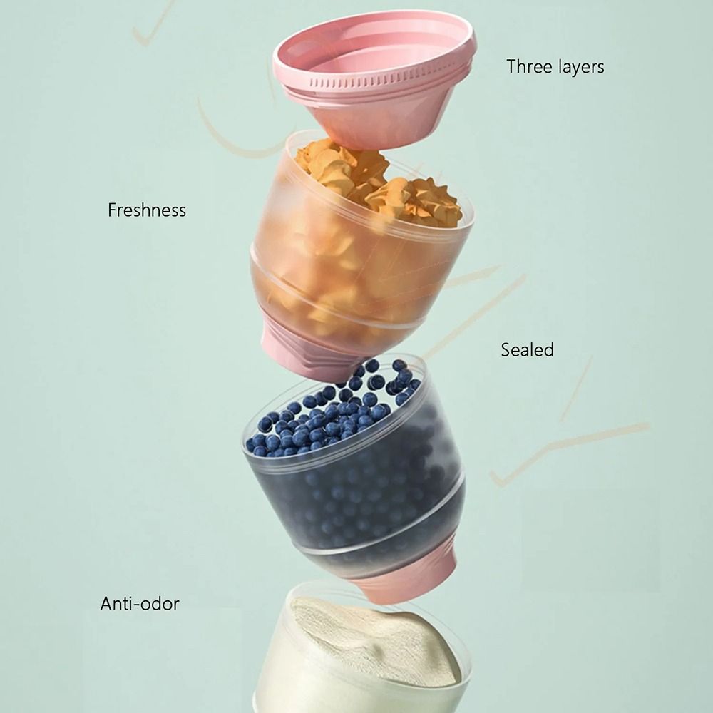 3-lagiger Baby-Milchpulverbehä – Food Storage For Baby Bewertung und Preis