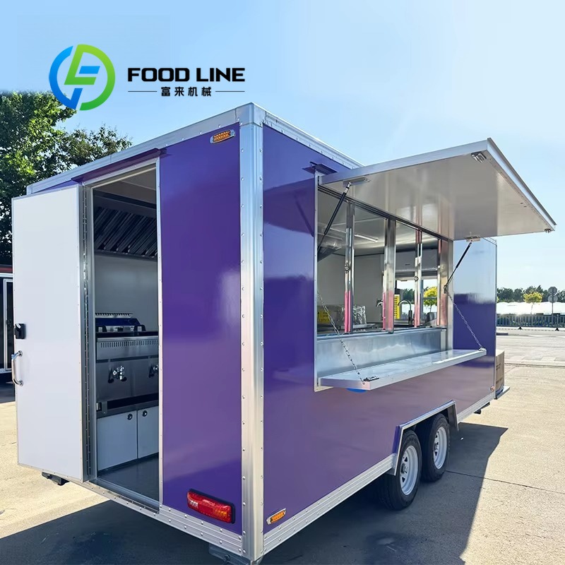 Verkaufsanhänger für Lebensmit – Food Storage Zone Bewertung und Preis