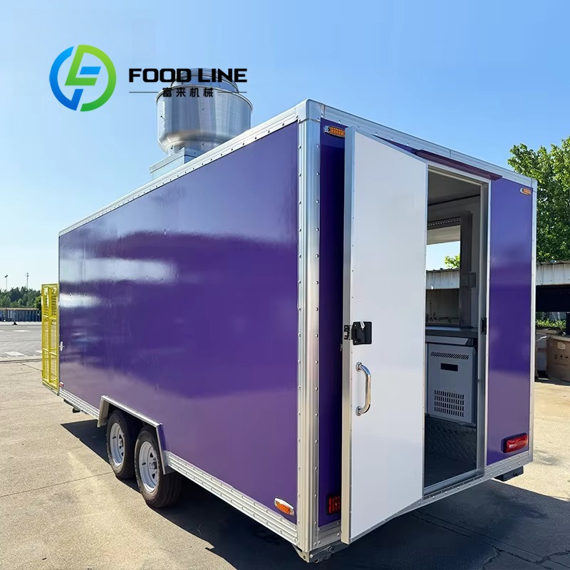Verkaufsanhänger für Lebensmit – Food Storage Zone Bewertung und Preis