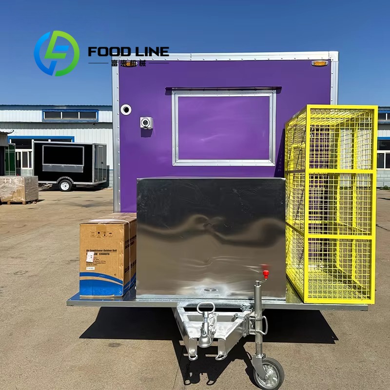 Verkaufsanhänger für Lebensmit – Food Storage Zone Bewertung und Preis