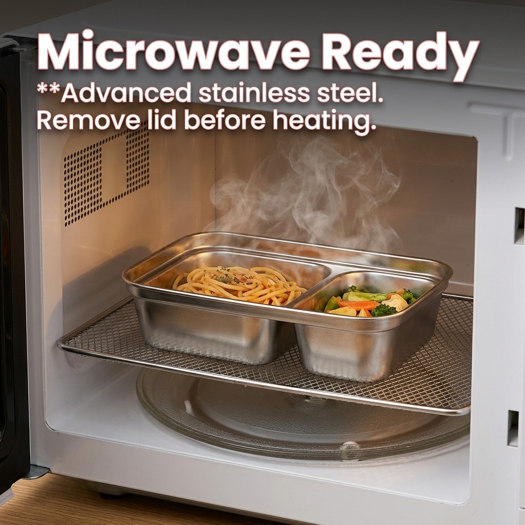 Mikrowellengeeignetes 304 Edel – Storage Food Prep Bewertung und Preis