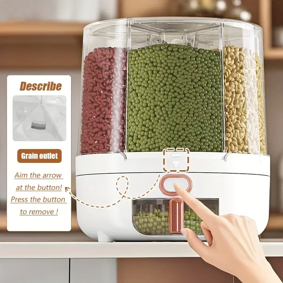 360 mit 6 Fächern °   Rotieren – Food Storage Safe Bewertung und Preis