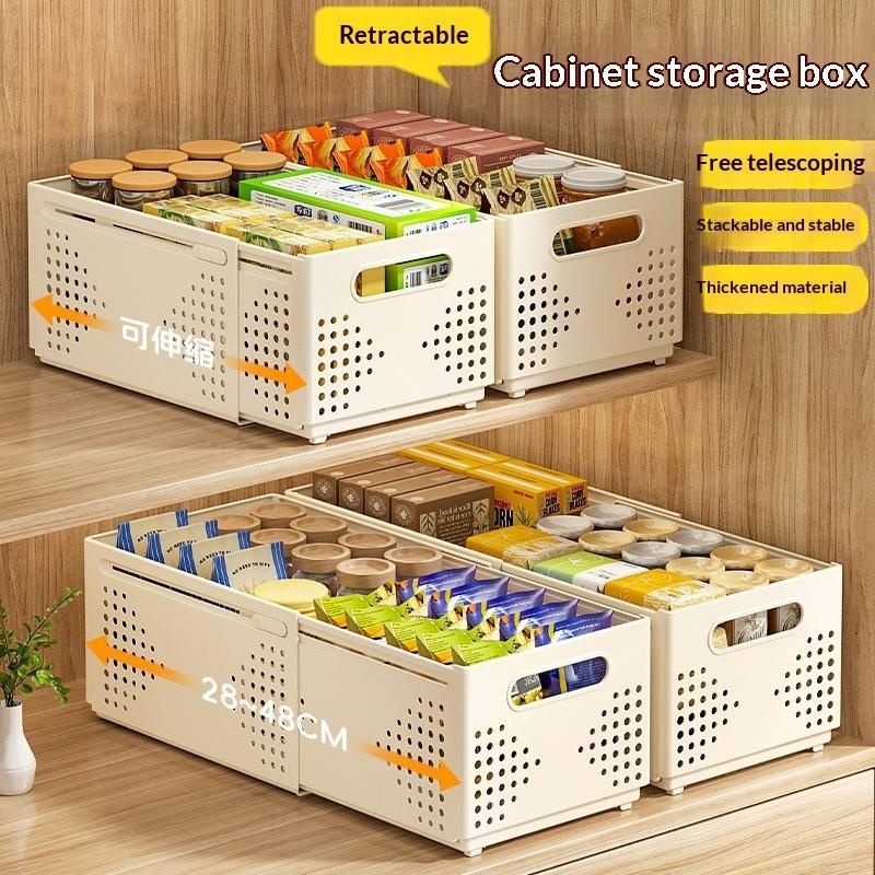 ● Ausziehbare Kunststoff-Aufbe – Stackable Pantry Bin Bewertung und Preis