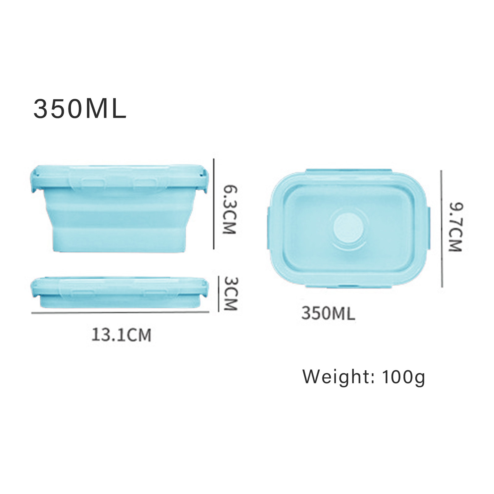 Silikon-Lunchbox, Lebensmittel – Food Storage Safe Bewertung und Preis