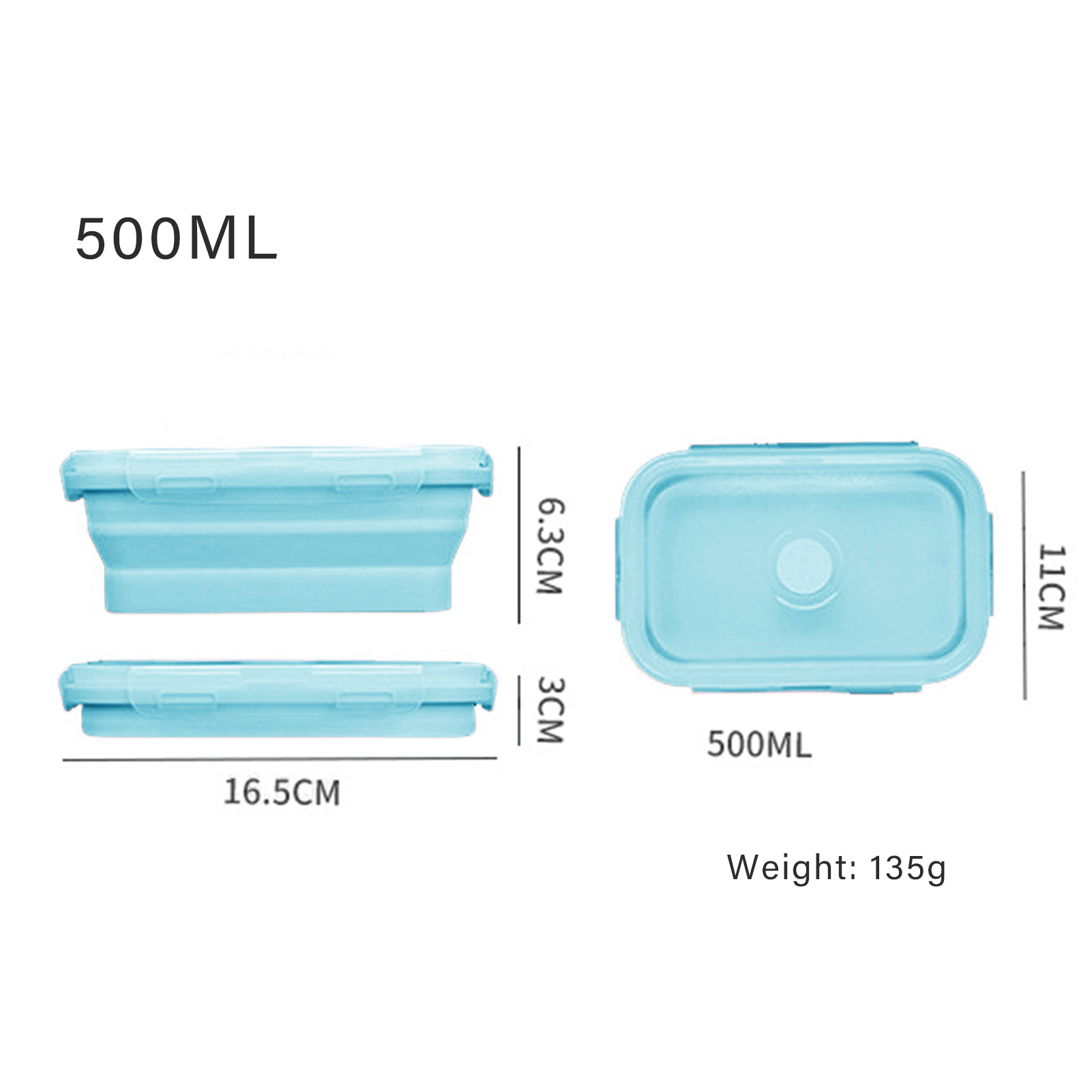 Silikon-Lunchbox, Lebensmittel – Food Storage Safe Bewertung und Preis