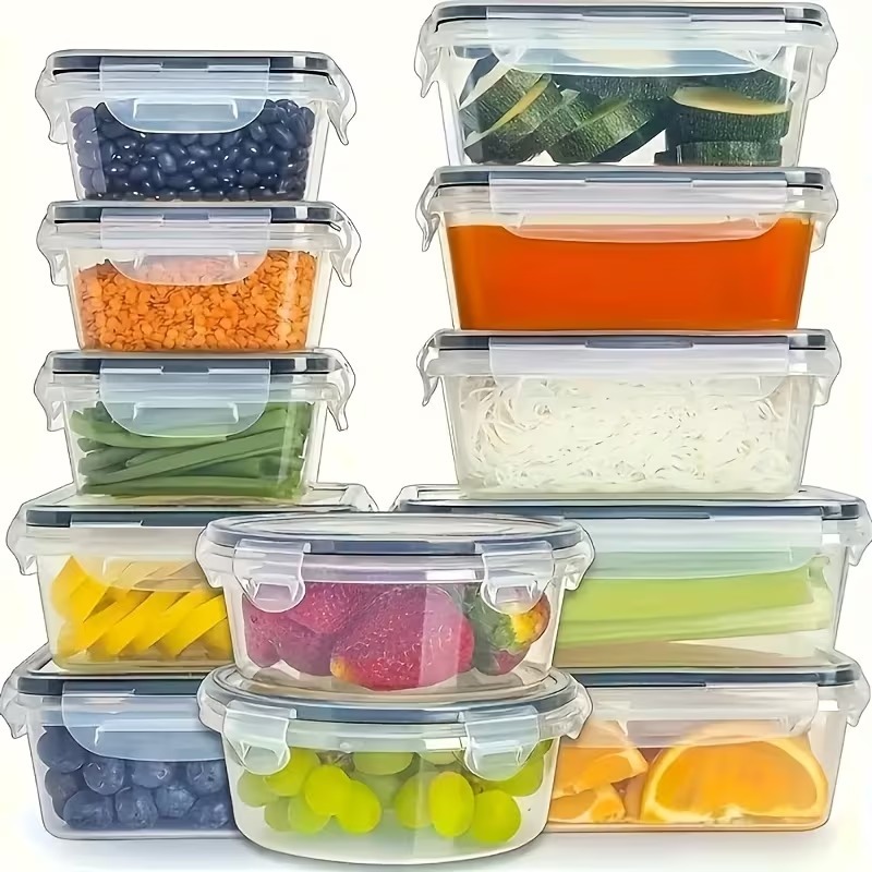 4-teiliges Set Transparente Le – Food Storage Vegetables Bewertung und Preis