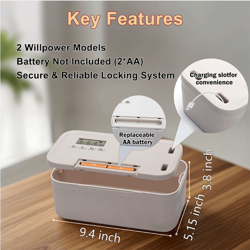 Zeitschaltbare Schließbox mit  – Food Storage With Lock Bewertung und Preis