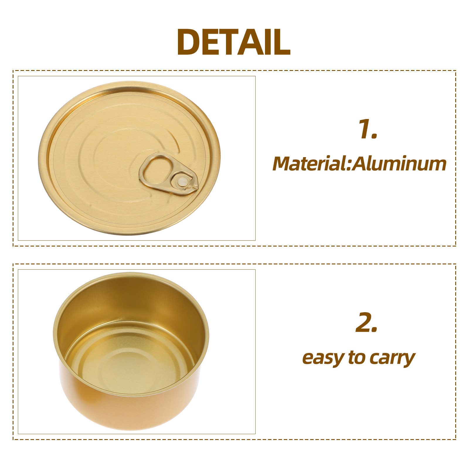 5er-Set Leichtgewichtige Alumi – Food Storage Container Bewertung und Preis