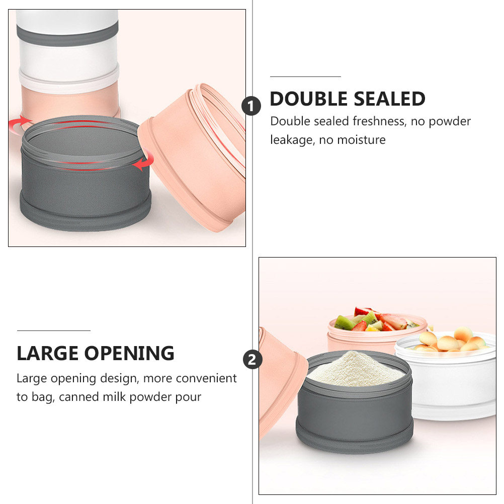 2 Stück Milchpulverbehälter, B – Food Storage For Baby Bewertung und Preis