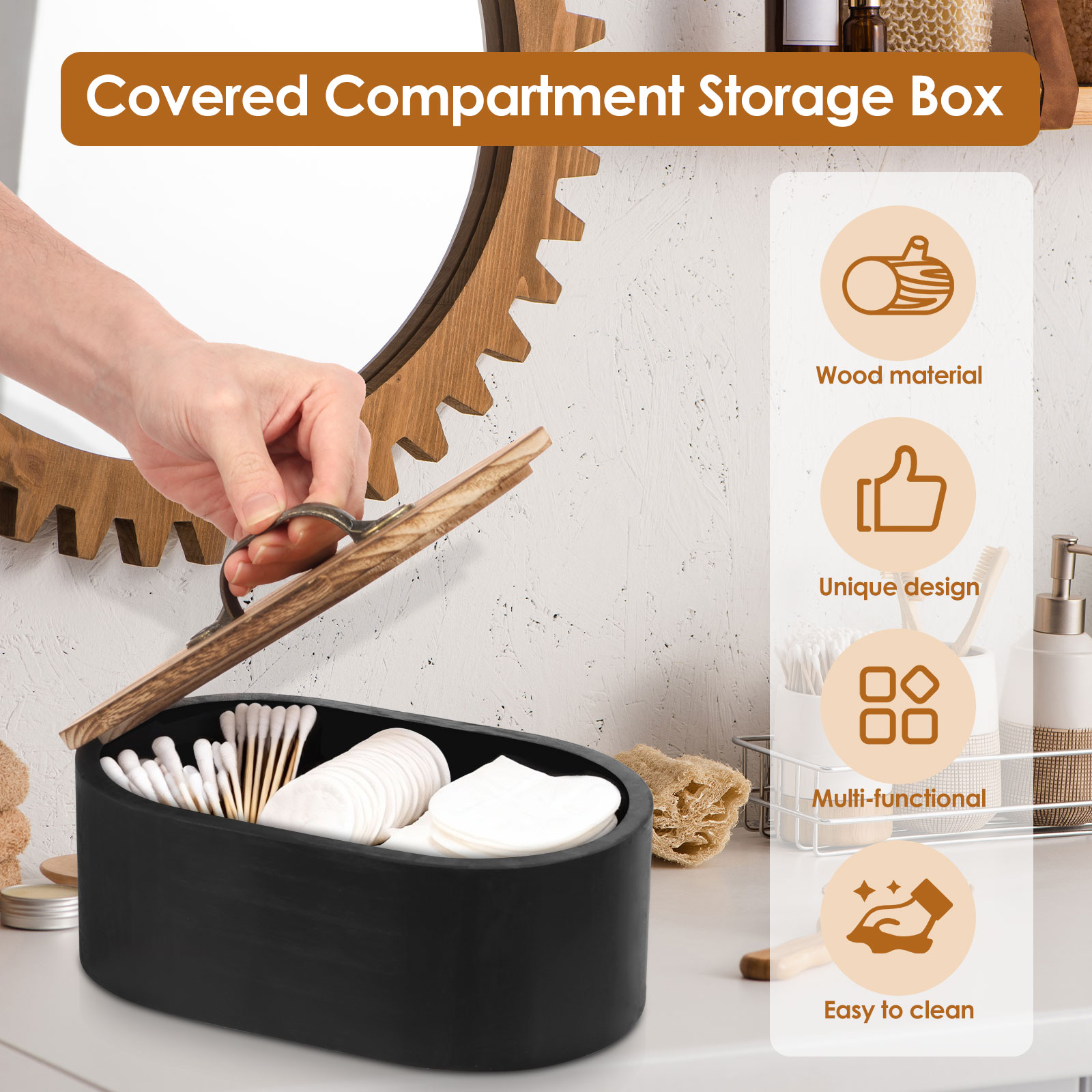 Badezimmer-Aufbewahrungsbox, o – Stackable Pantry Bin Bewertung und Preis