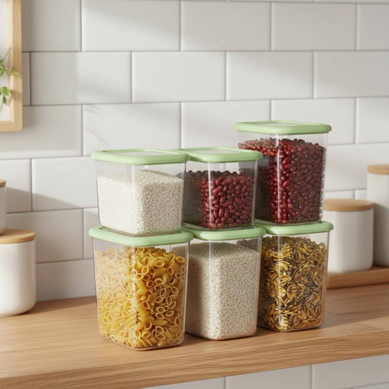 6-teiliges Luftdichtes Lebensm – Food Storage Container Bewertung und Preis
