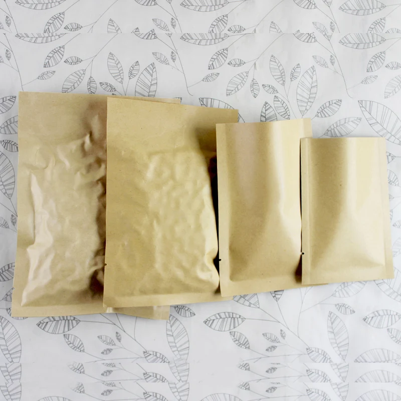 8*12 cm Open Top Braun Kraft P – Food Storage In Mylar Bags Bewertung und Preis