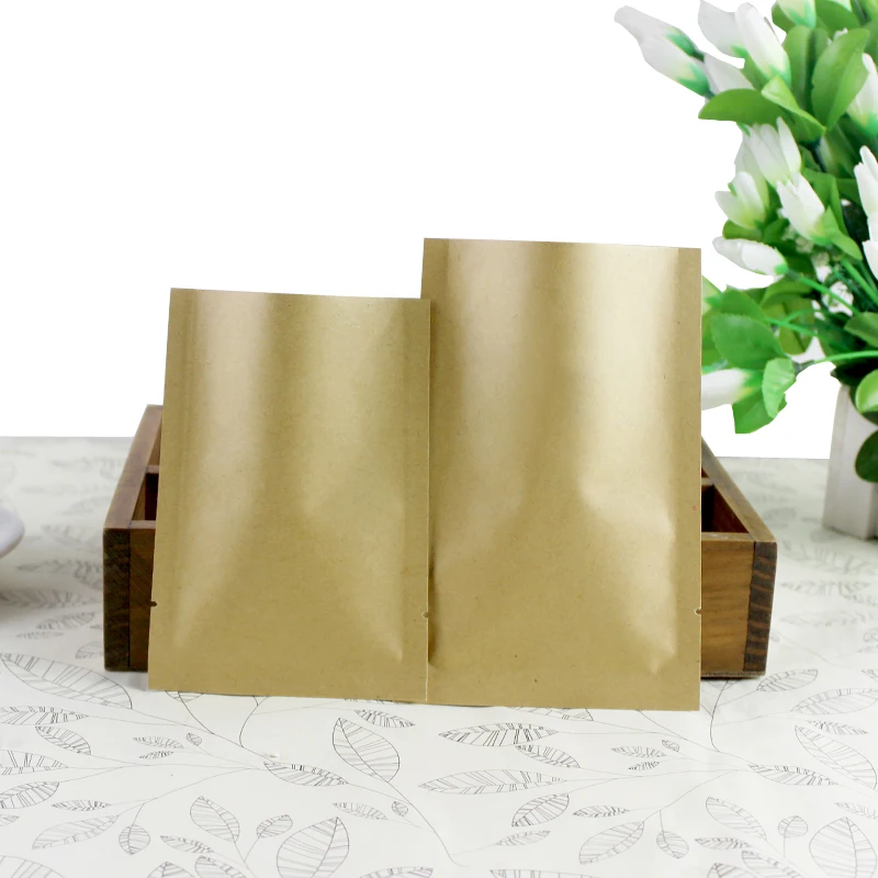 8*12 cm Open Top Braun Kraft P – Food Storage In Mylar Bags Bewertung und Preis