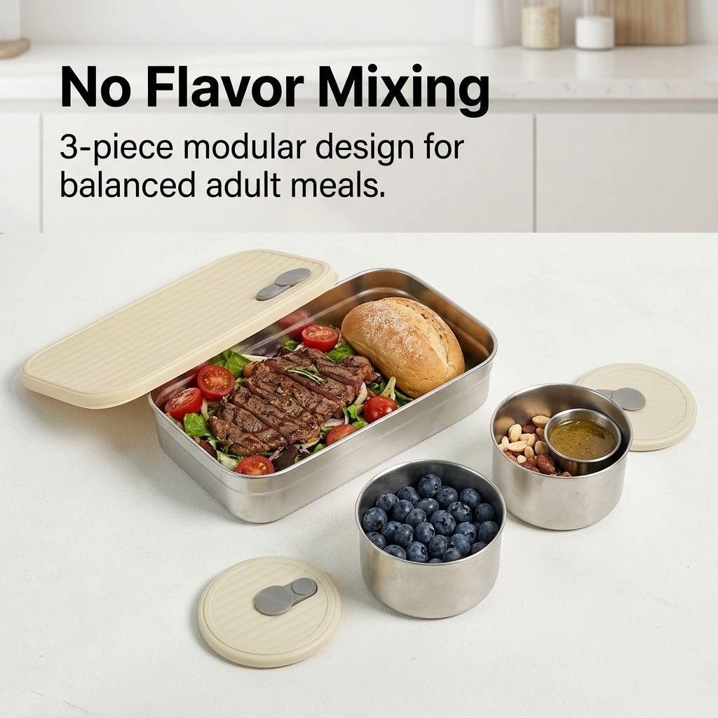 Mikrowellengeeignetes 304 Edel – Storage Food Prep Bewertung und Preis
