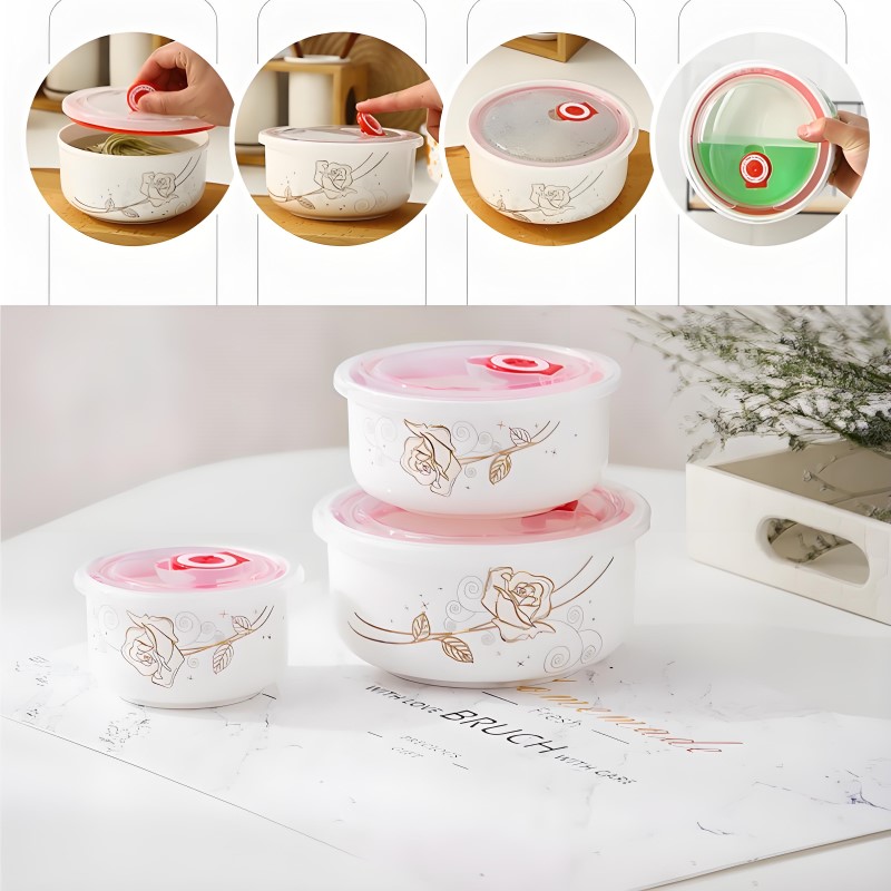 Drei-stück set, fine bone chin – Food Storage For Baby Bewertung und Preis