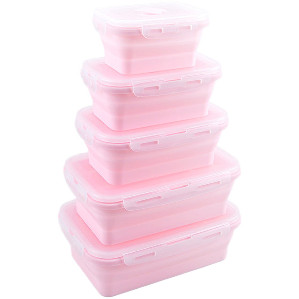 Faltbare Silikon-Lunchbox-Set  – Food Storage Safe Bewertung und Preis