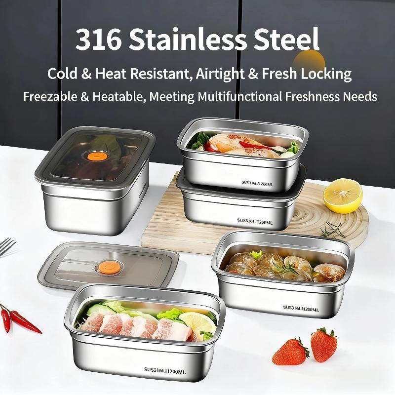 Edelstahl-Lunchbox mit Dichtun – Food Storage Safe Bewertung und Preis
