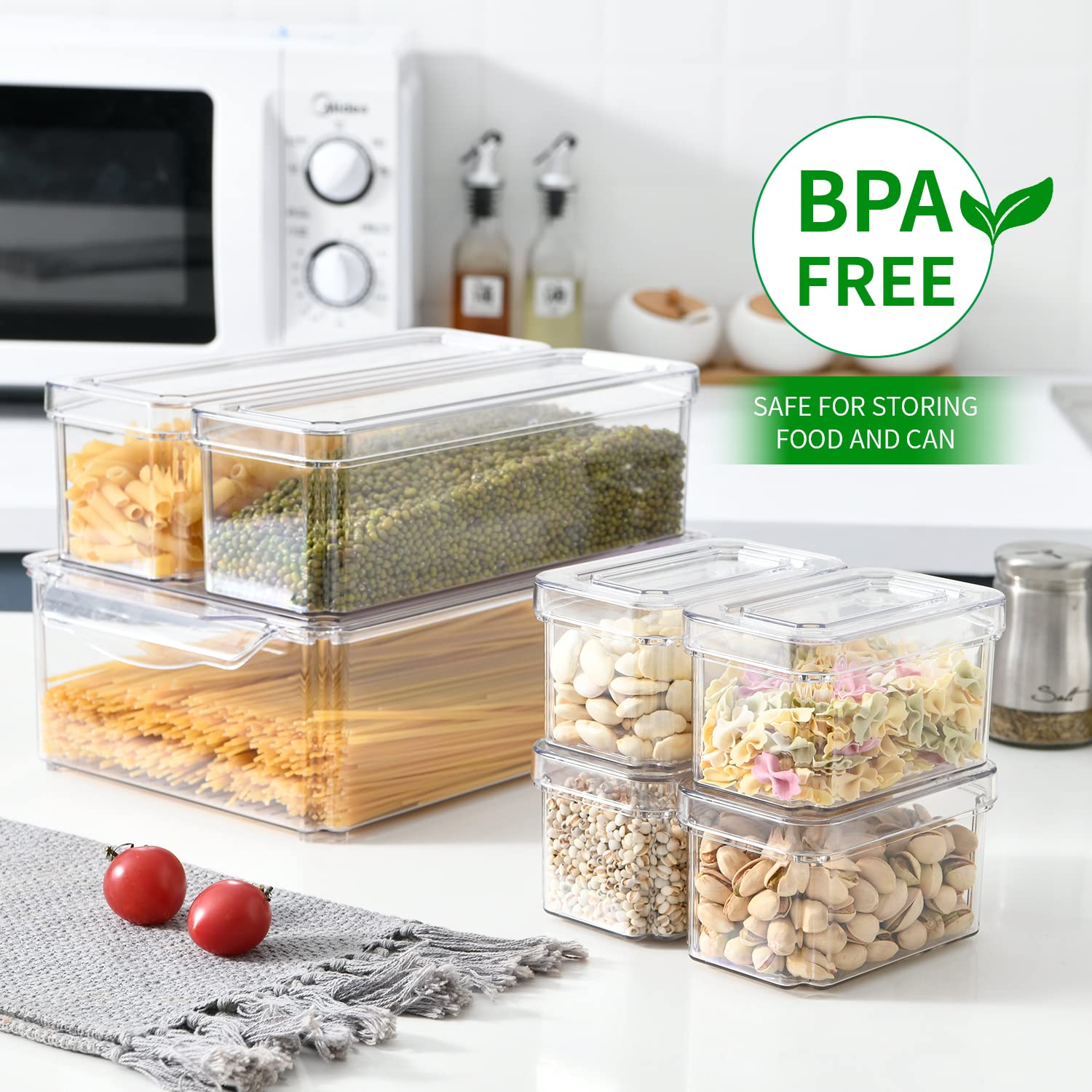 14er-Pack Kühlschrank-Organize – Food Storage Eco Friendly Bewertung und Preis