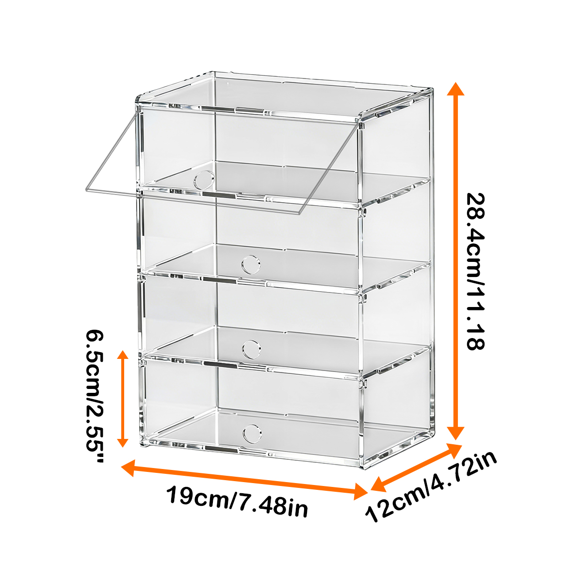 Transparente Mehrschichtige Ac – Stackable Pantry Bin Bewertung und Preis