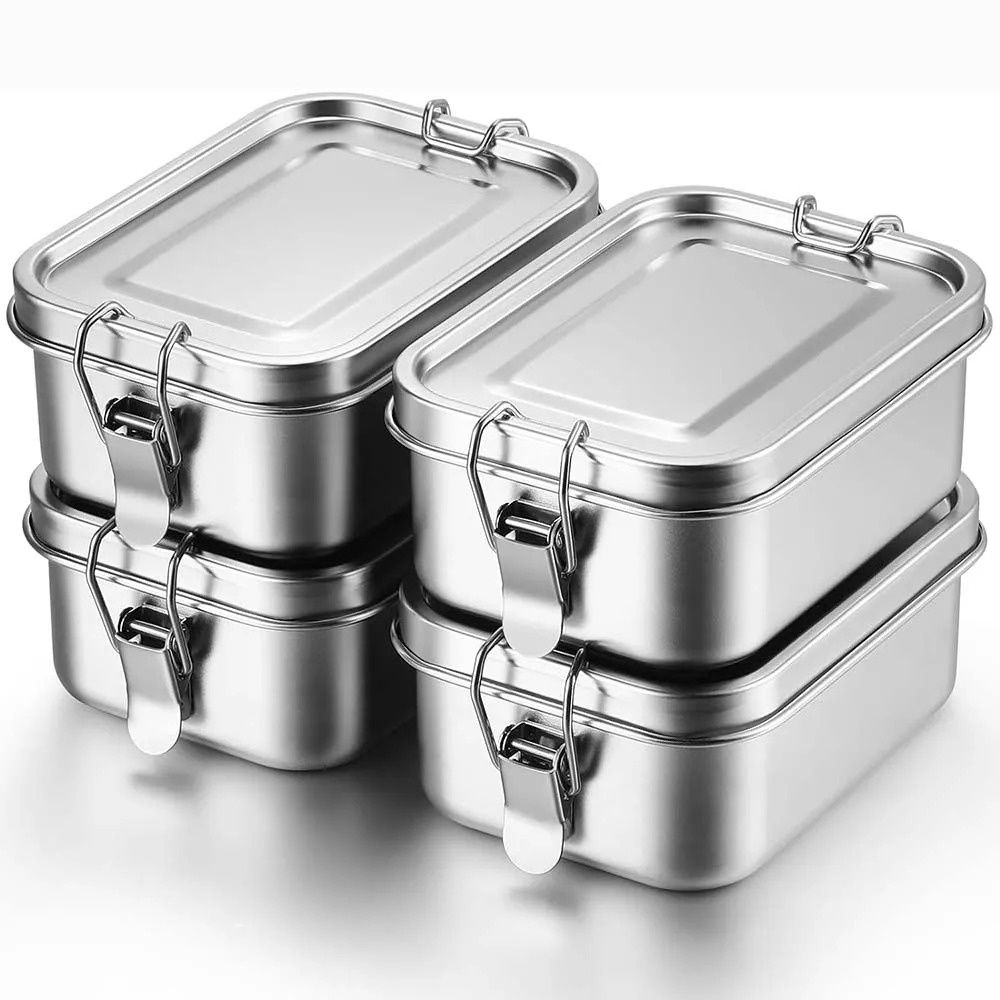 Edelstahl-Bento-Box, Metall-Lu – Food Storage With Lock Bewertung und Preis